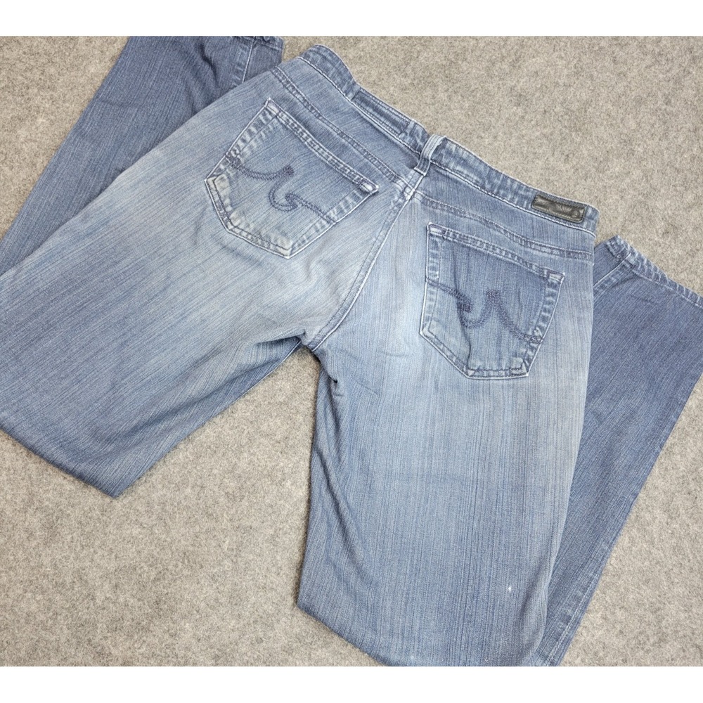 AG Adriano Goldschmied Jeans Womens 26R Blue Boho The Stilt Cigarette Leg Preppy